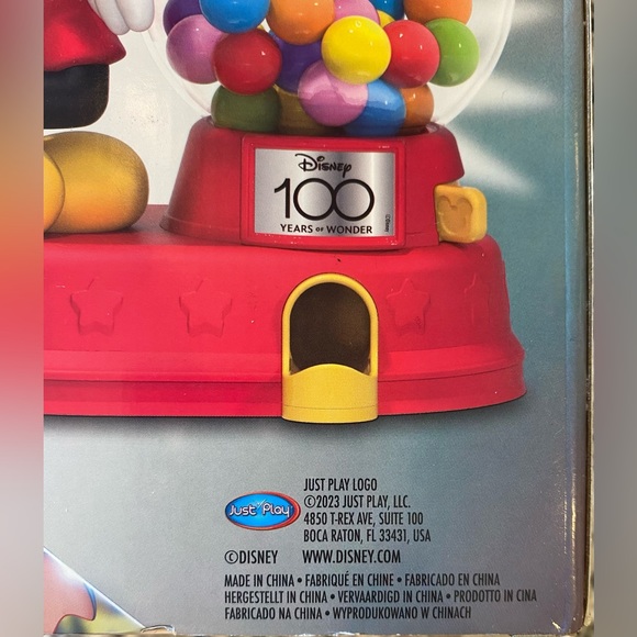 Disney Mickey Mouse Gumball Machine 100 Years of Wonder - Picture 10 of 13